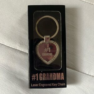#1 Grandma keychain